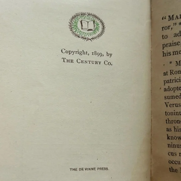 ***SOLD**1910 MARCUS AURELIUS MEDITATIONS EMBOSSED LEATHER GILT ROMAN PHILOSOPHY - Picture 13 of 16